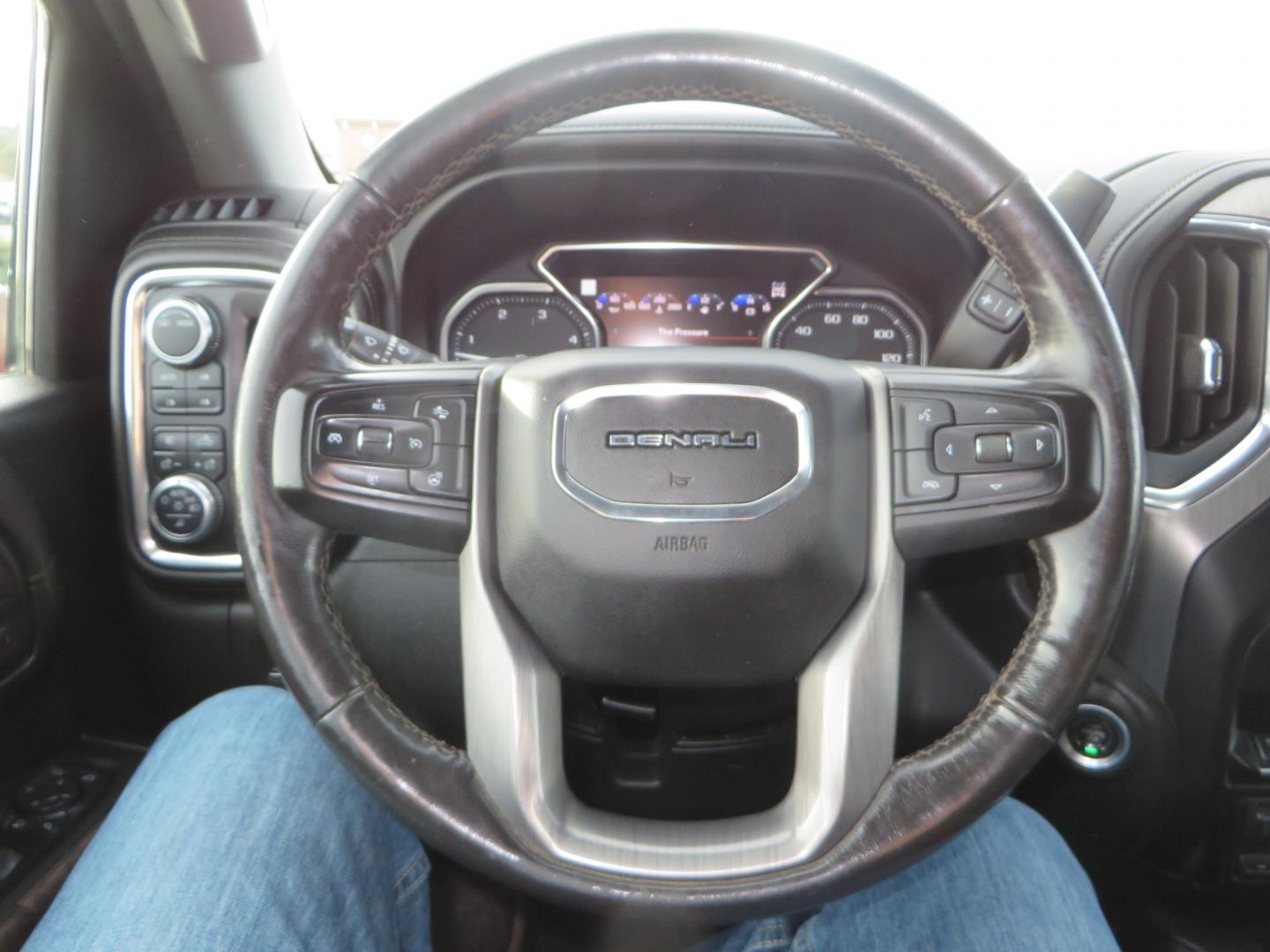 2021 MAROON /BLACK GMC Sierra 3500HD Denali (1GT49WEY1MF) with an Duramax 6.6L Turbo Diesel engine, 10 speed transmission, located at 2630 Grass Valley Highway, Auburn, CA, 95603, (530) 508-5100, 38.937893, -121.095482 - Duramax sitting on a BDS level kit with upper control arms and Fox shocks, 20" XD wheels, and 35" Nitto Ridge Grappler tires. - Photo#33